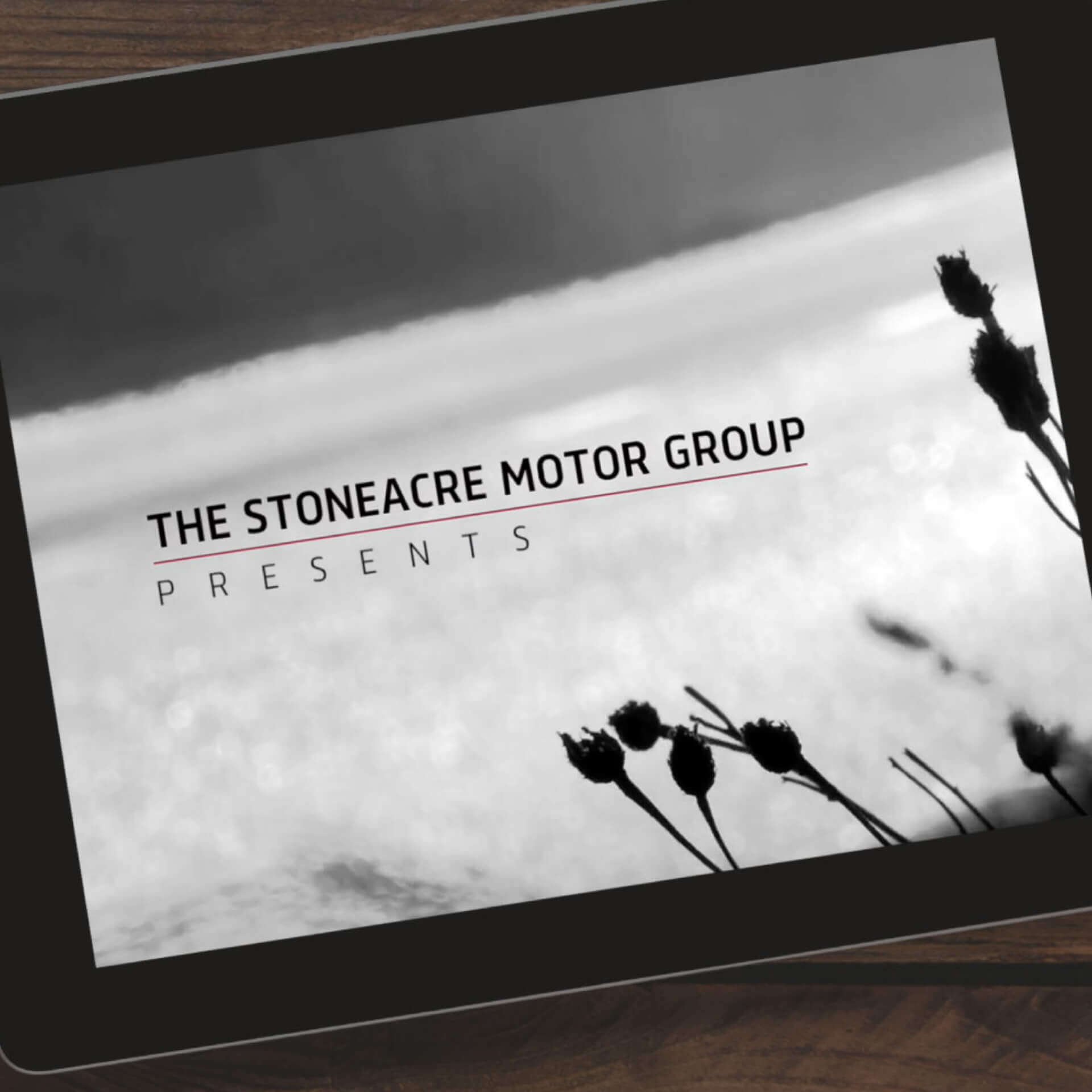 Stoneacre YouTube Video on iPad