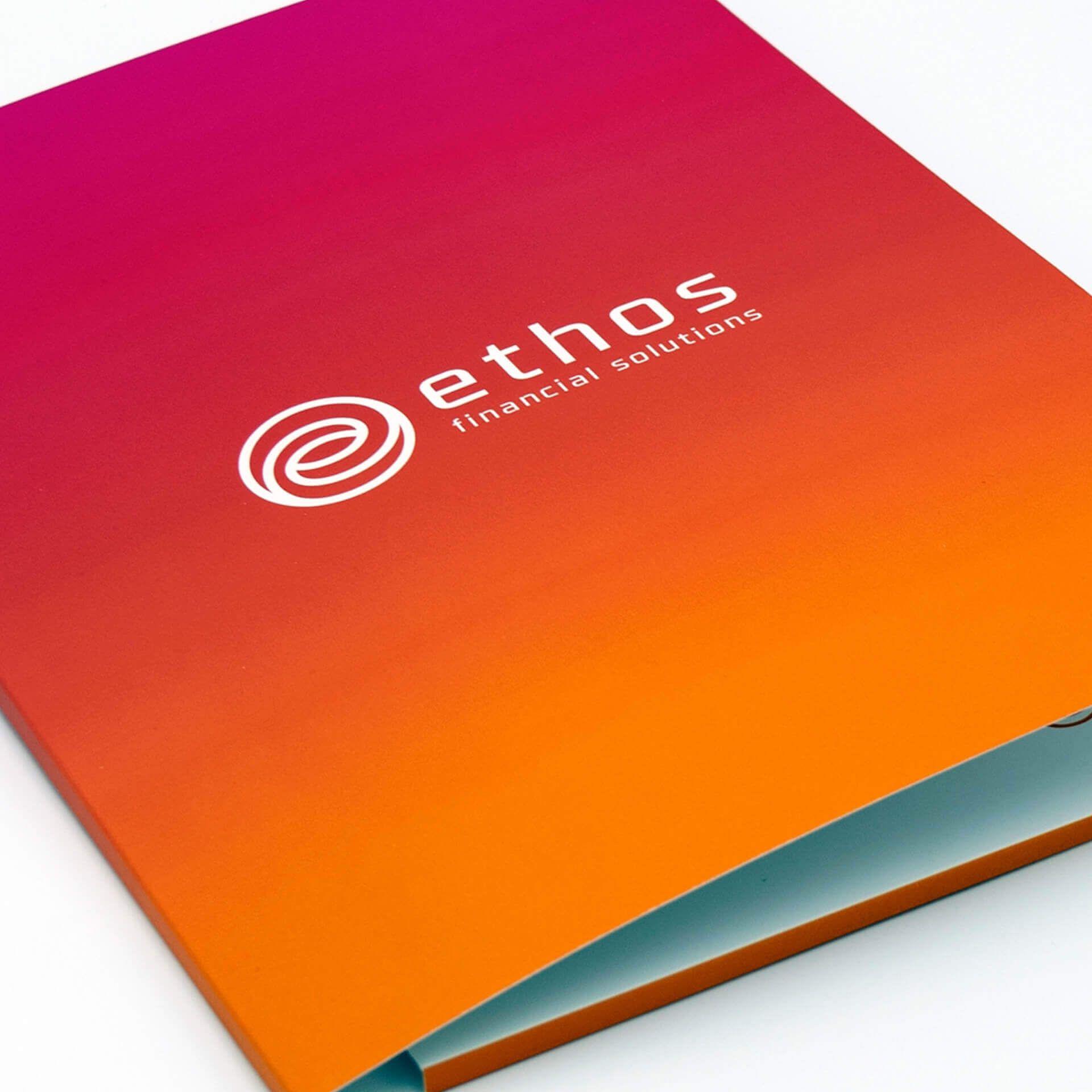 Brightly Coloured Ethos Folder